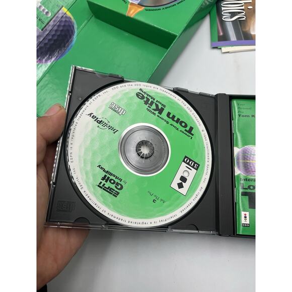 3DO Tom Kite Shot Making Panasonic Real Longbox Complete! - Picture 14 of 16